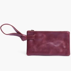 Able Rachel Wristlet Brick Red / Whiskey